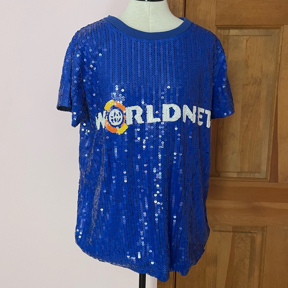 WORLDNET Sequin T-Shirt - Picture 2 of 16